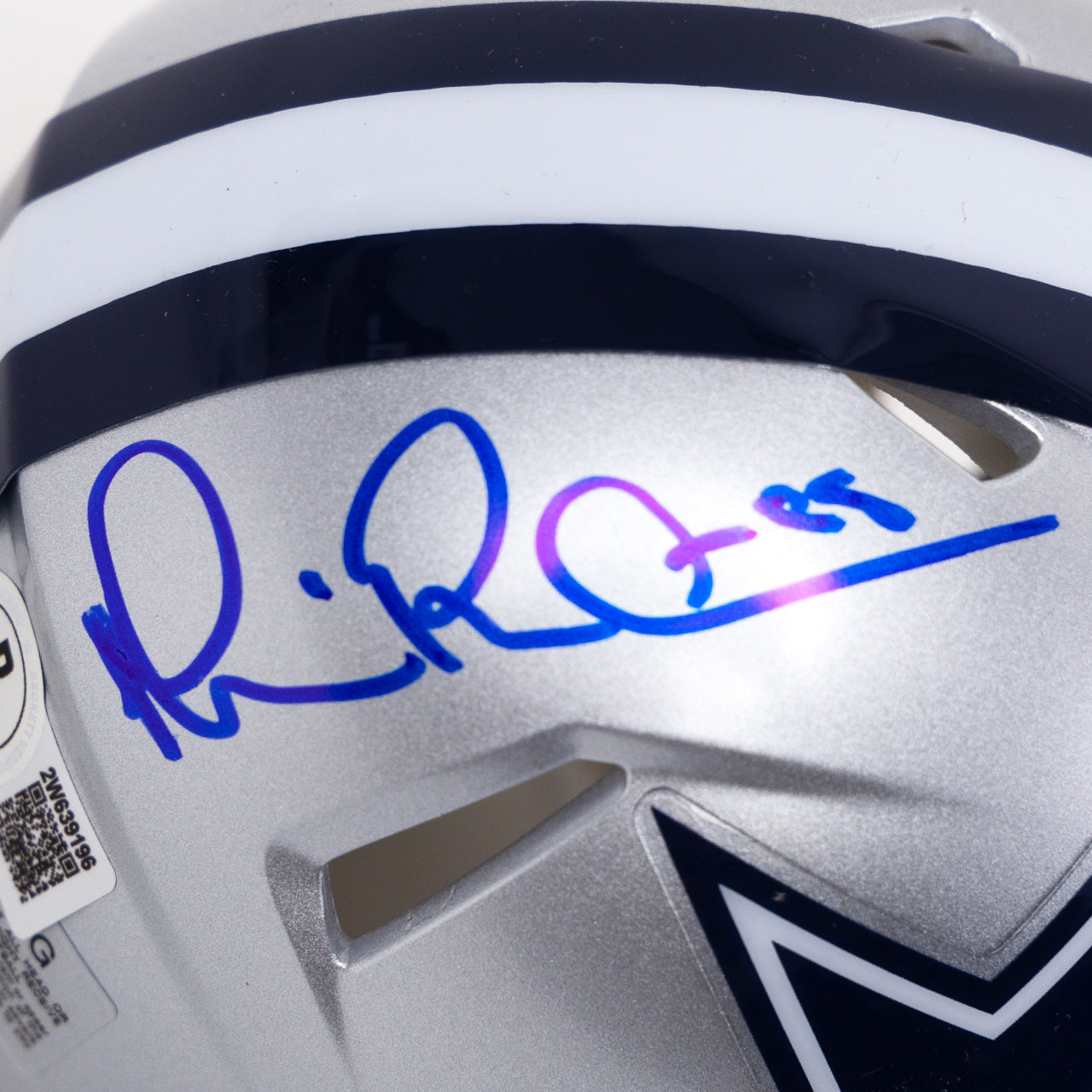 Michael Irvin Signed Cowboys Speed Mini Helmet