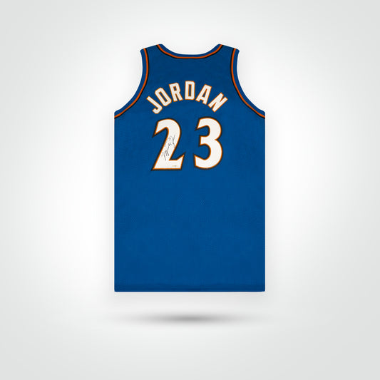 Michael Jordan Signed Wizards Nike Authentic Jersey