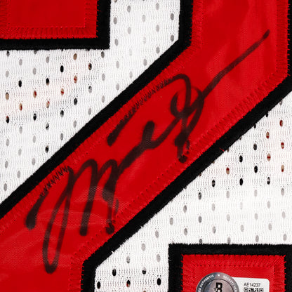 Michael Jordan Signed Bulls Champion Authentic Jersey