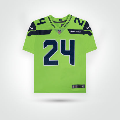 Marshawn Lynch Signed Seahawks Nike Limited Jersey - The Real Autograph