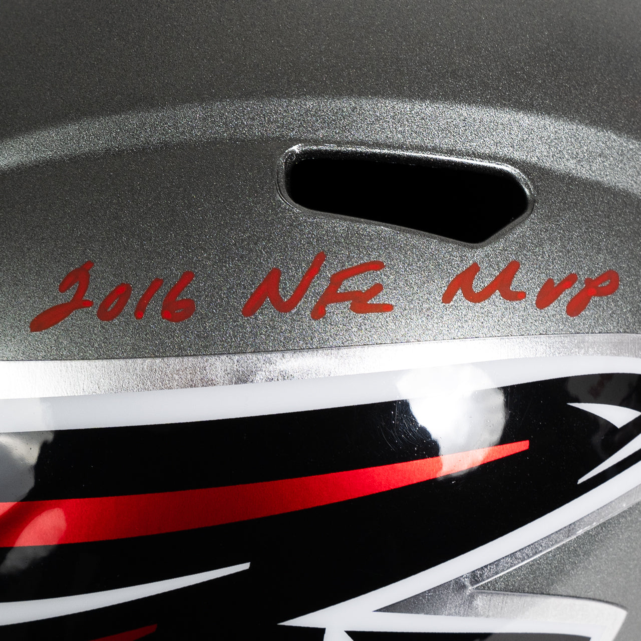 Matt Ryan Signed Falcons Flash Speed Full Size Replica Helmet Inscribed "2016 NFL MVP"