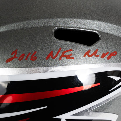 Matt Ryan Signed Falcons Flash Speed Full Size Replica Helmet Inscribed "2016 NFL MVP"