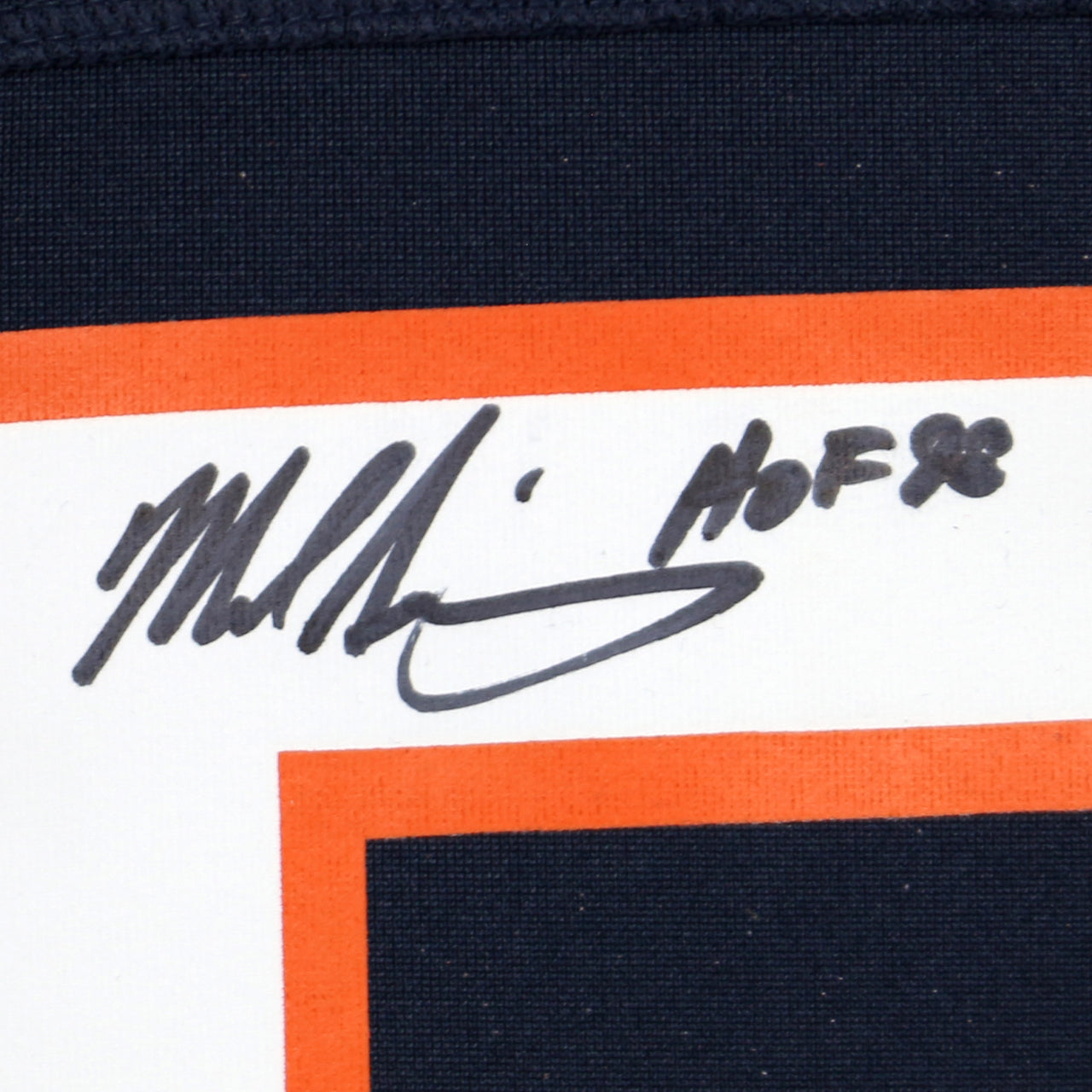Mike Singletary Signed Bears Nike Game Jersey Inscribed "HoF 98"