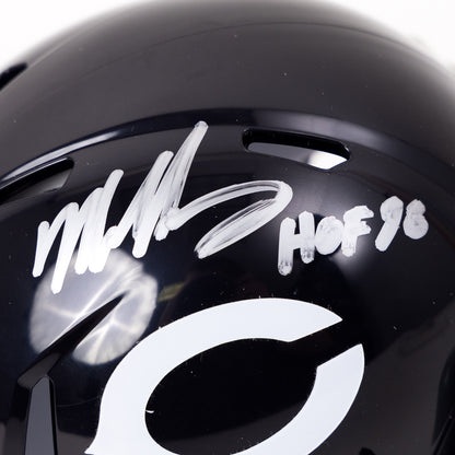 Mike Singletary Signed Bears Throwback Speed Mini Helmet