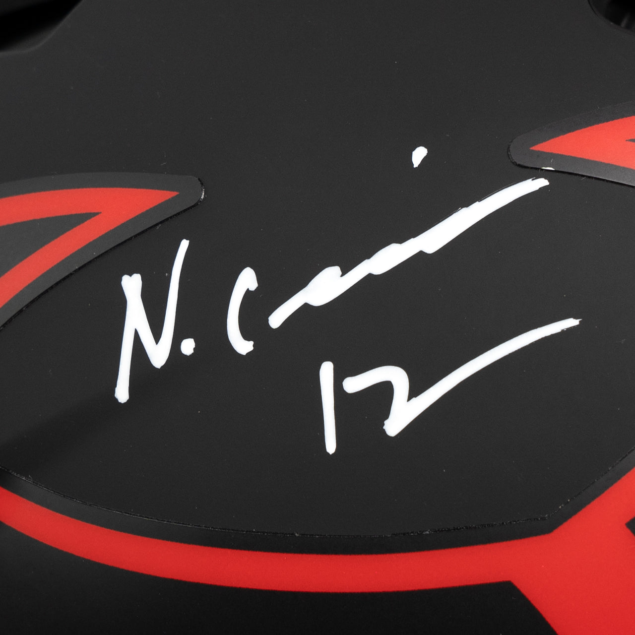 Nico Collins Signed Texans Eclipse Full Size Authentic Helmet