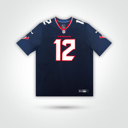 Nico Collins Signed Texans Nike Game Jersey - The Real Autograph