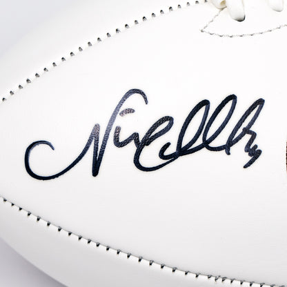 Nick Chubb & Jerome Ford Dual Signed Browns White Panel Football
