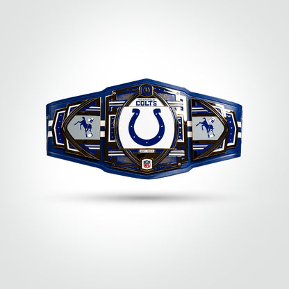 Peyton Manning Signed Colts WWE Belt