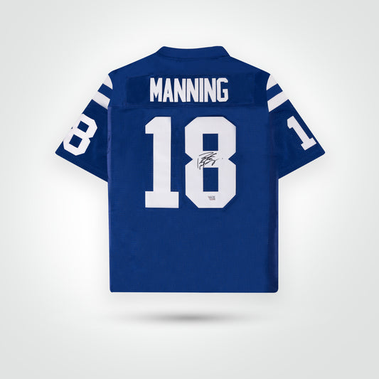 Peyton Manning Signed Colts Mitchell & Ness Authentic Jersey - The Real Autograph