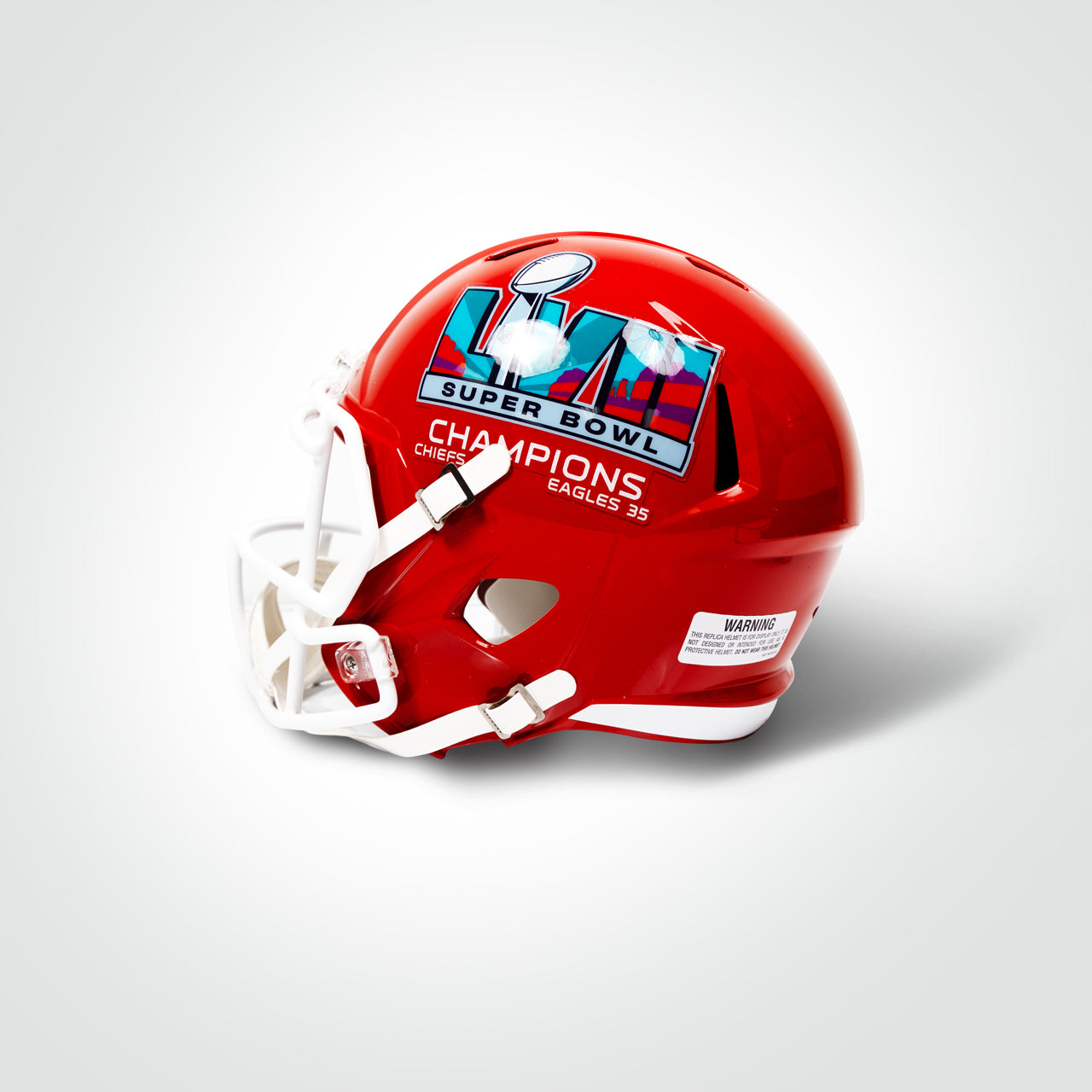 Patrick Mahomes Signed Chiefs Superbowl Speed Full Size Replica Helmet