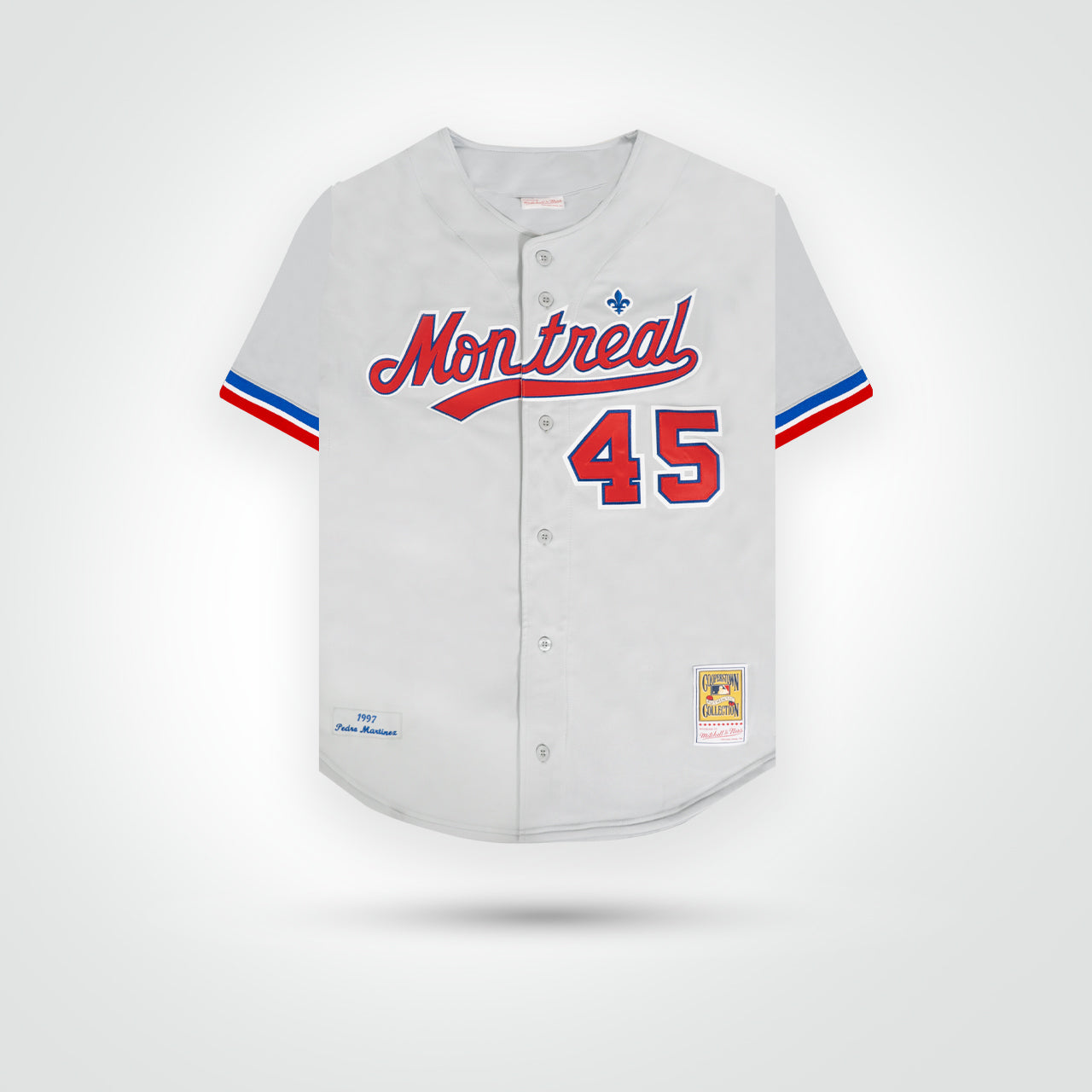 Pedro Martinez Signed Expos Mitchell & Ness Authentic Jersey Inscribed "CY 97" - The Real Autograph
