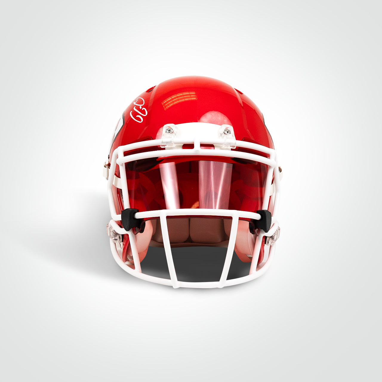 Patrick Mahomes & Mecole Hardman Jr. Dual Signed Chiefs Speed Full Size Authentic Helmet