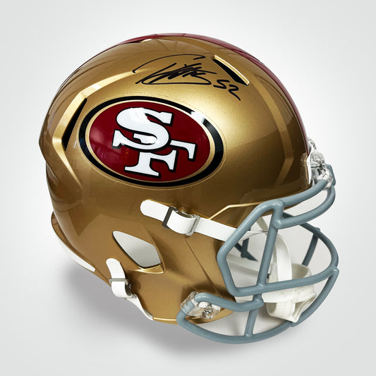 Patrick Willis Signed 49ers Speed Full Size Replica Helmet