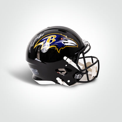 Rashod Bateman Signed Ravens Speed Full Size Authentic Helmet
