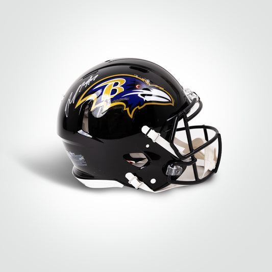 Rashod Bateman Signed Ravens Speed Full Size Authentic Helmet