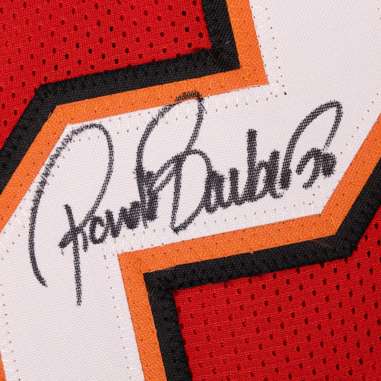 Ronde Barber Signed Jersey