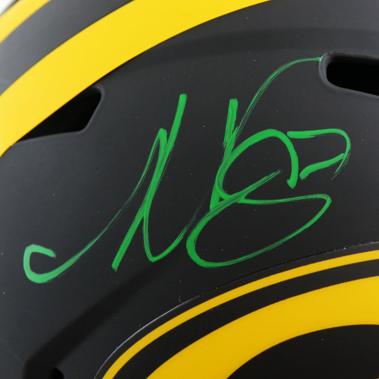 Romeo Doubs Signed Packers Eclipse Speed Full Size Replica Helmet