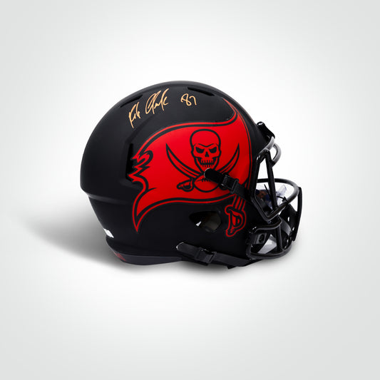 Rob Gronkowski Signed Buccaneers Eclipse Full Size Replica Helmet