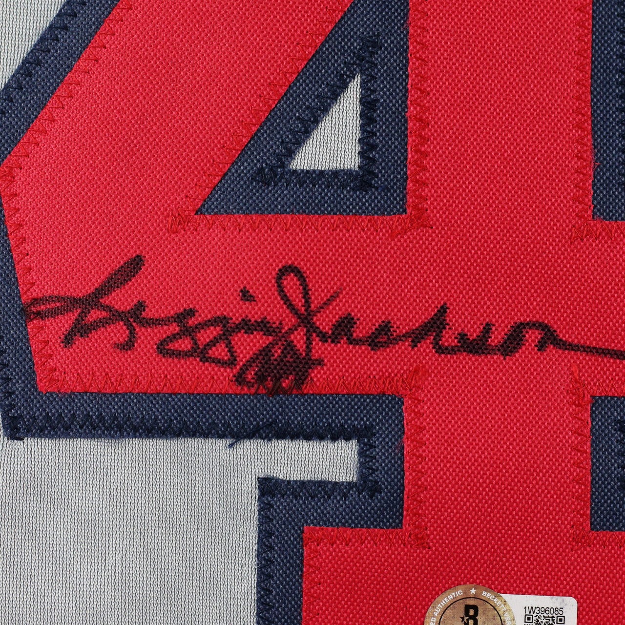 Reggie Jackson Signed Jersey