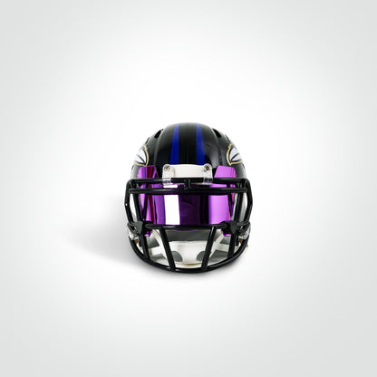 Ray Lewis Signed Ravens Speed Mini Helmet