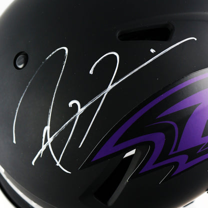 Ray Lewis Signed Ravens Eclispe Speed Full Size Authentic Helmet