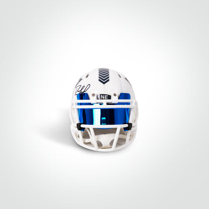 Randy Moss Signed Patriots Salute to Service (STS) Mini Helmet