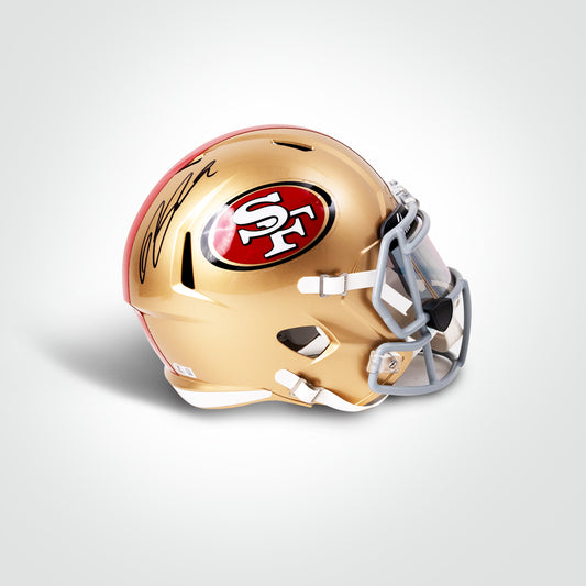 Ricky Pearsall Signed 49ers Speed Full Size Replica Helmet
