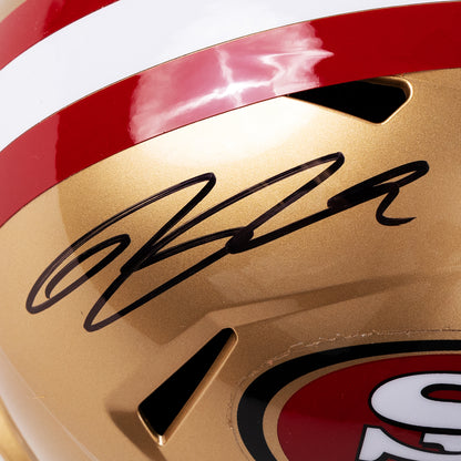 Ricky Pearsall Signed 49ers Speed Full Size Replica Helmet