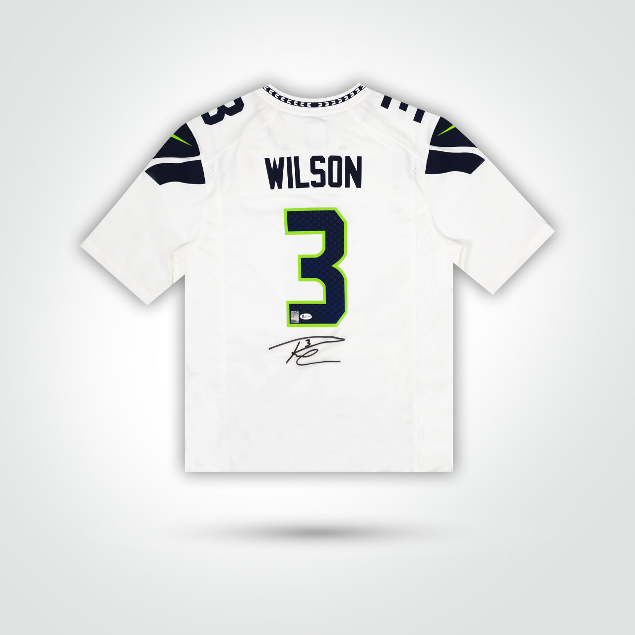 Russell Wilson Signed Seahawks Nike Game Jersey