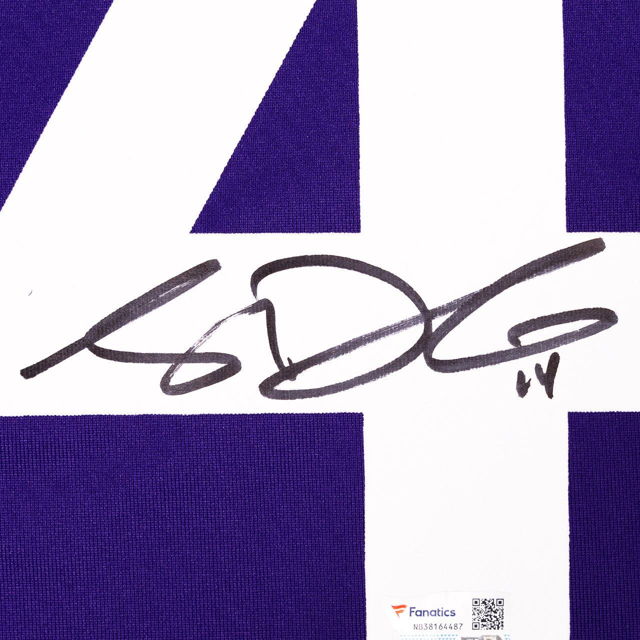 Sam Darnold Signed Vikings Nike Game Jersey