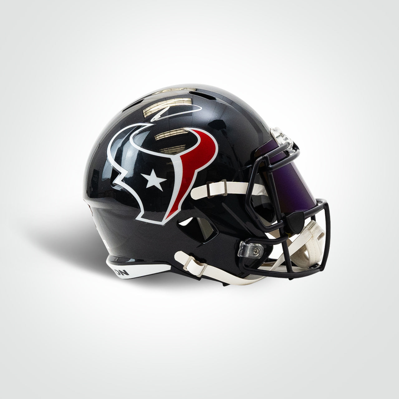 Stefon Diggs Signed Texans Speed Full Size Replica Helmet