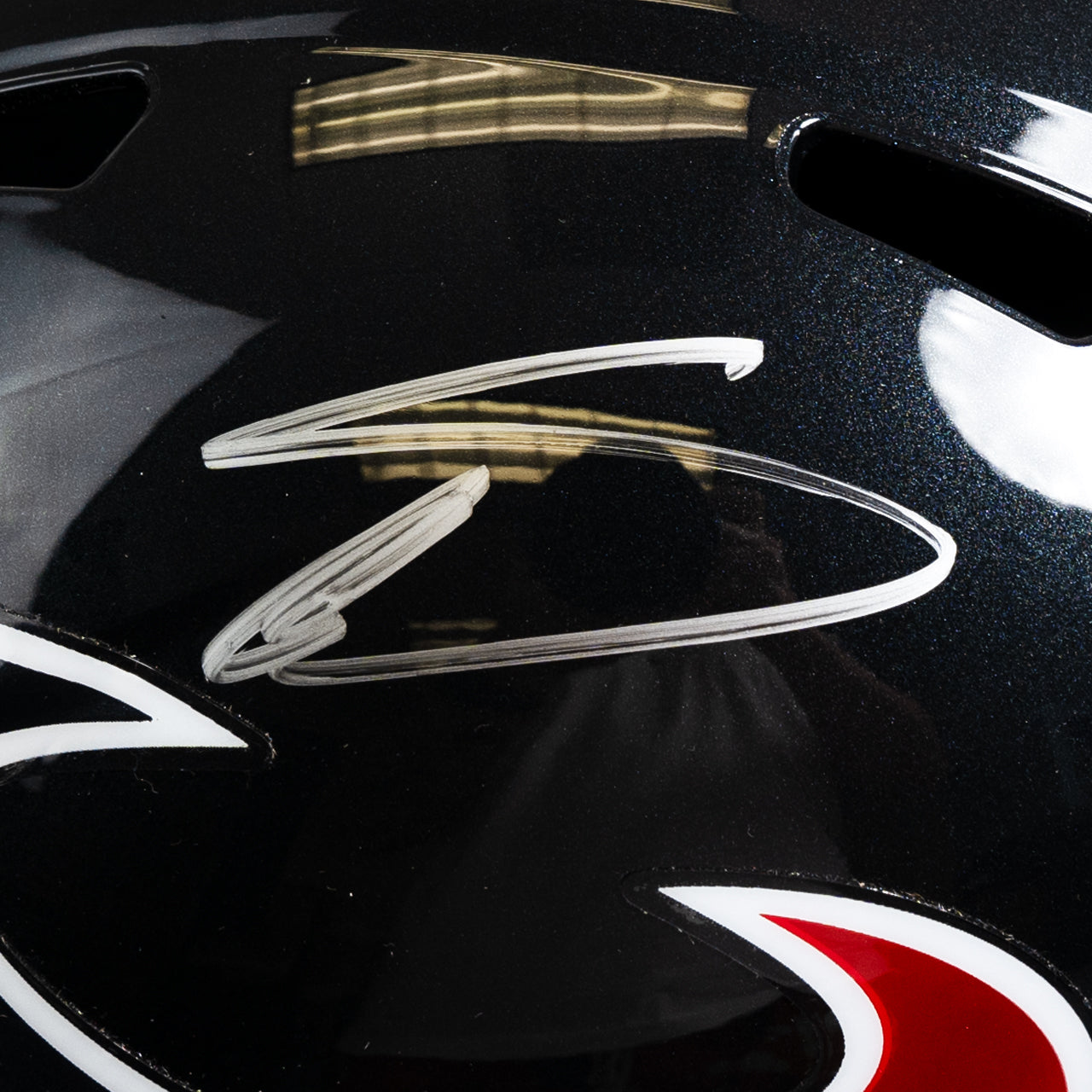 Stefon Diggs Signed Texans Speed Full Size Replica Helmet