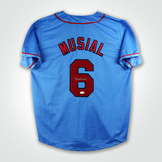 Stan Musial Signed Jersey