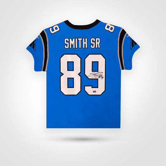 Steve Smith Sr. Signed Panthers Nike Elite Jersey