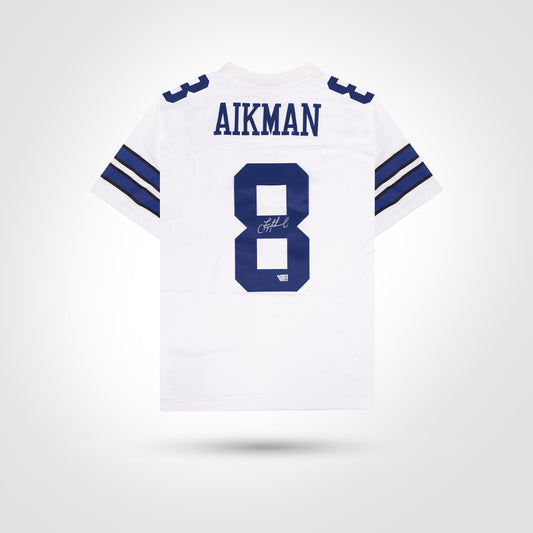 Troy Aikman Signed Cowboys Mitchell & Ness Replica Jersey