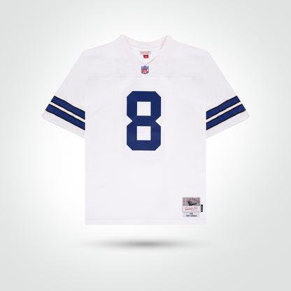 Troy Aikman Signed Cowboys Mitchell & Ness Replica Jersey