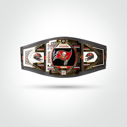 Tom Brady Signed Buccaneers WWE Belt