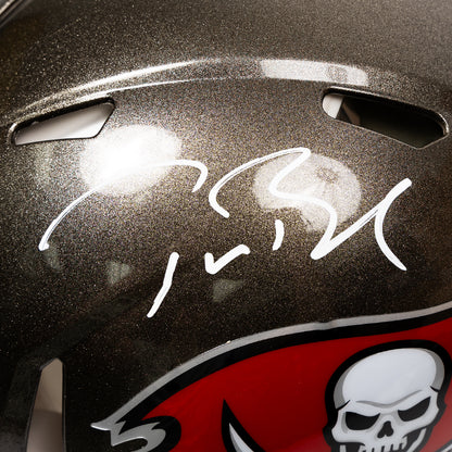 Tom Brady Signed Buccaneers Speed Authentic Helmet