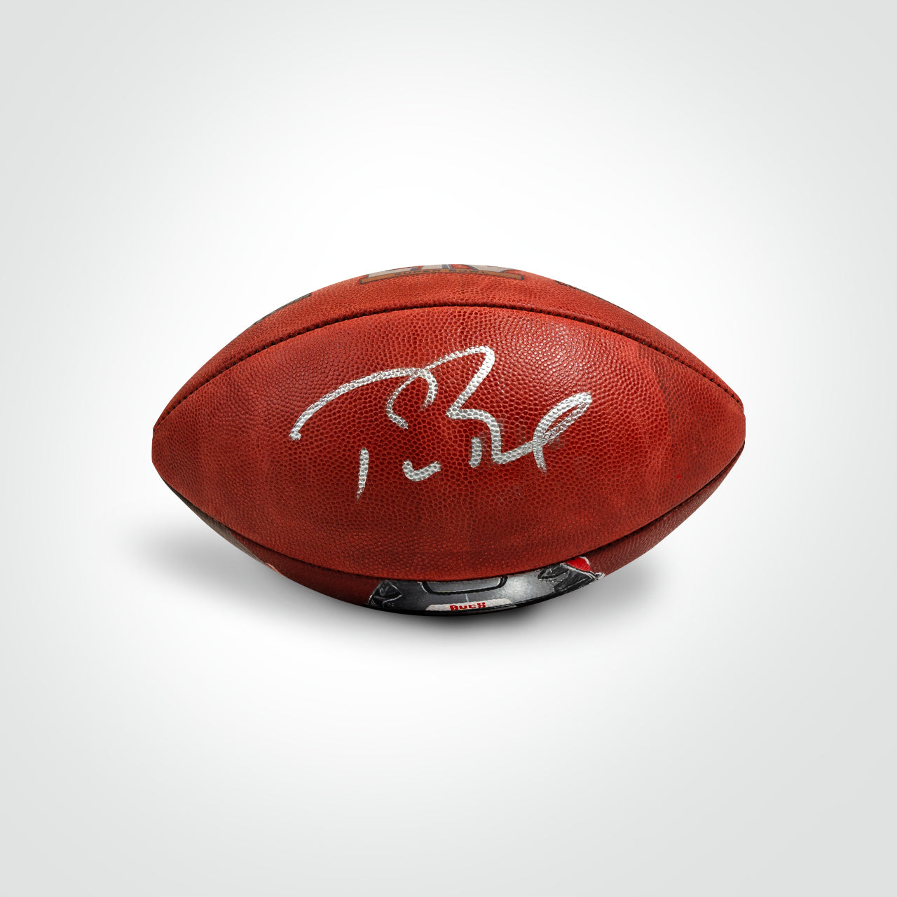Tom Brady Signed Buccaneers Hand Painted Superbowl LIV Duke Authentic Football