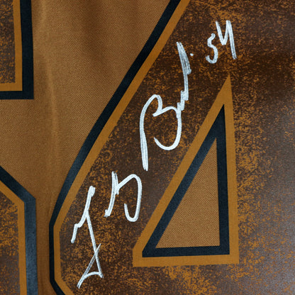Tedy Bruschi Signed Patriots Nike Salute to Service Jersey
