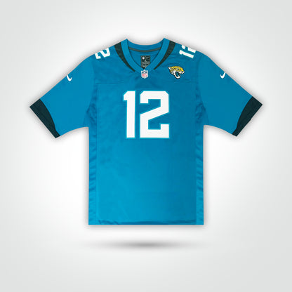 Travis Hunter Signed Jaguars Nike Game Jersey - The Real Autograph