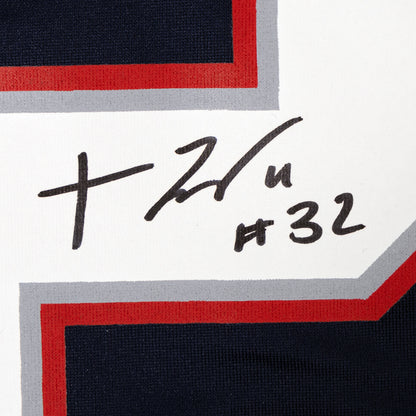 TreVeyon Henderson Signed Patriots Nike Game Jersey