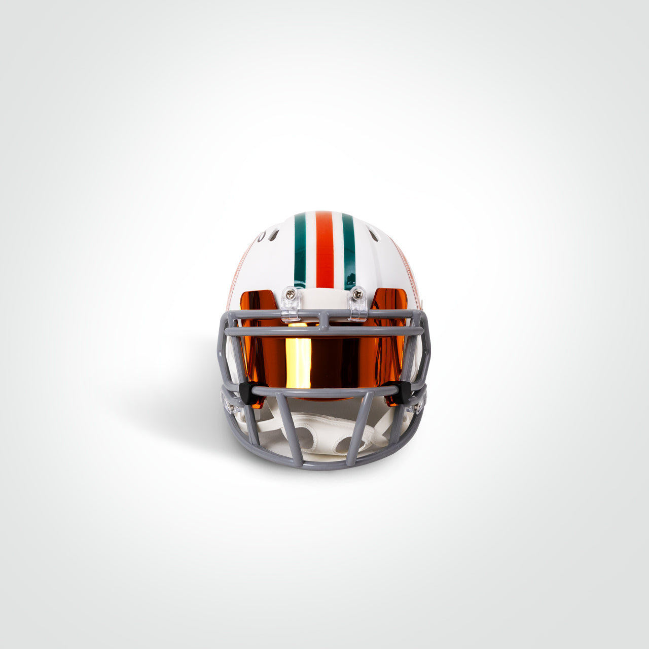 Tyreek Hill Signed Dolphins Throwback Speed Mini Helmet