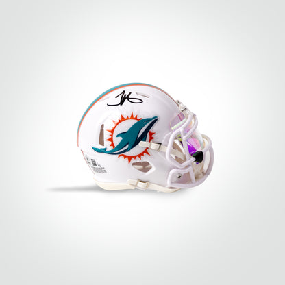 Tyreek Hill Signed Dolphins Speed Mini Helmet
