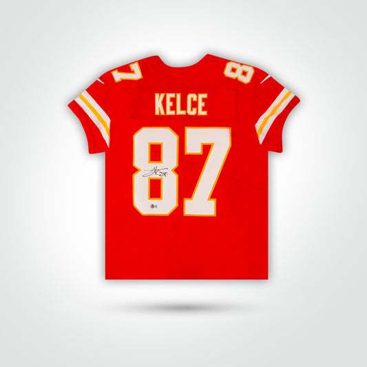 Travis Kelce Signed Chiefs Nike Elite Jersey