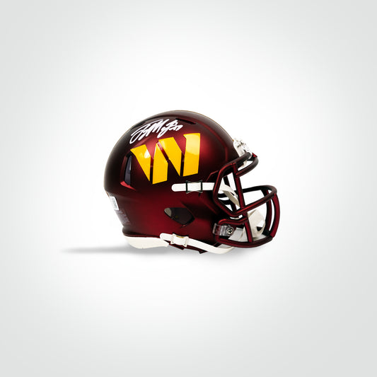 Terry McLaurin Signed Commanders Speed Mini Helmet