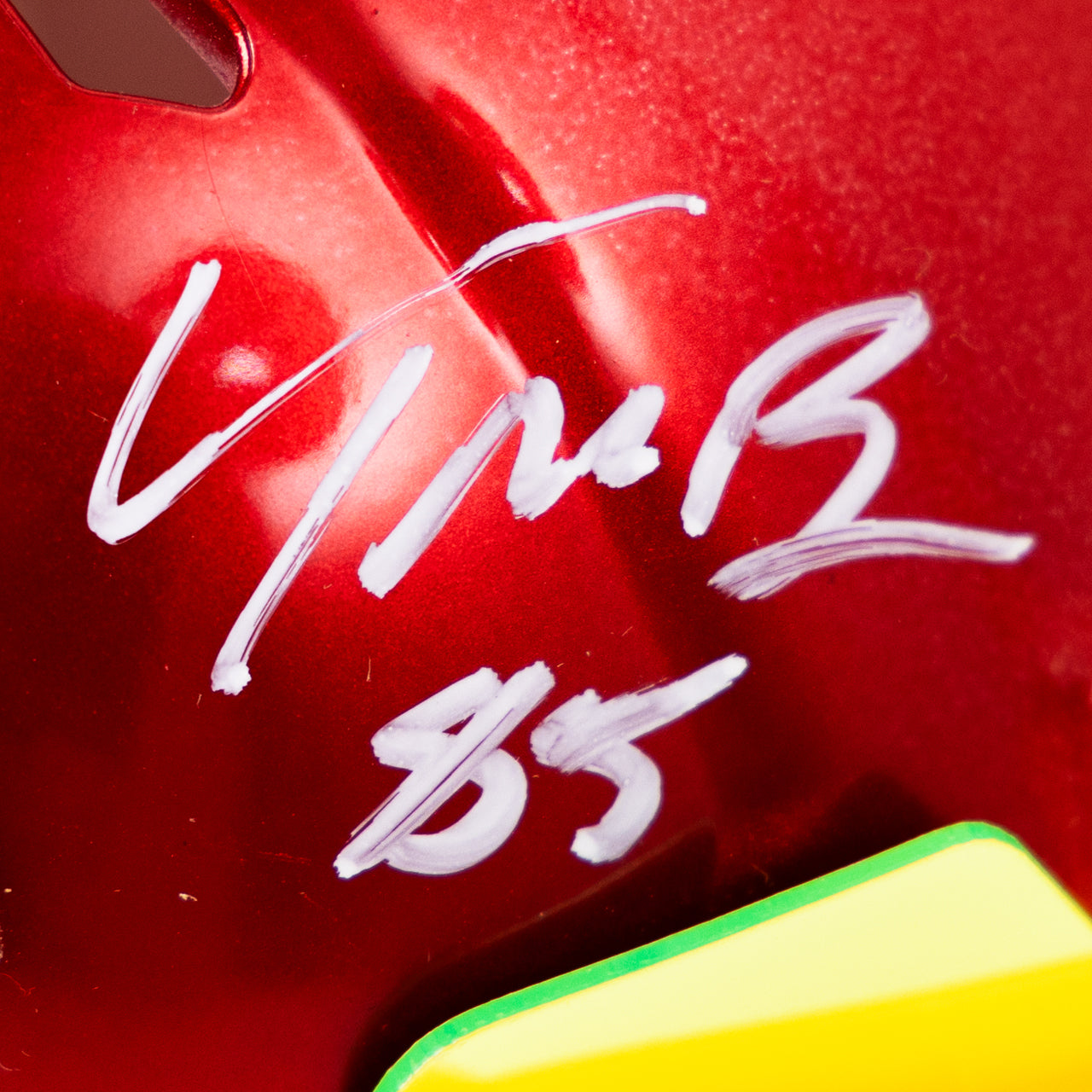 Trey McBride Signed Cardinals Flash Mini Helmet