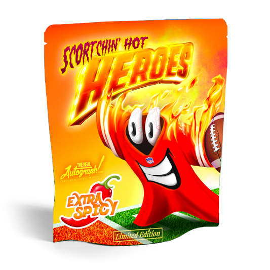 Scortchin' Hot Extra Spicy Heroes NFL Mystery Bag