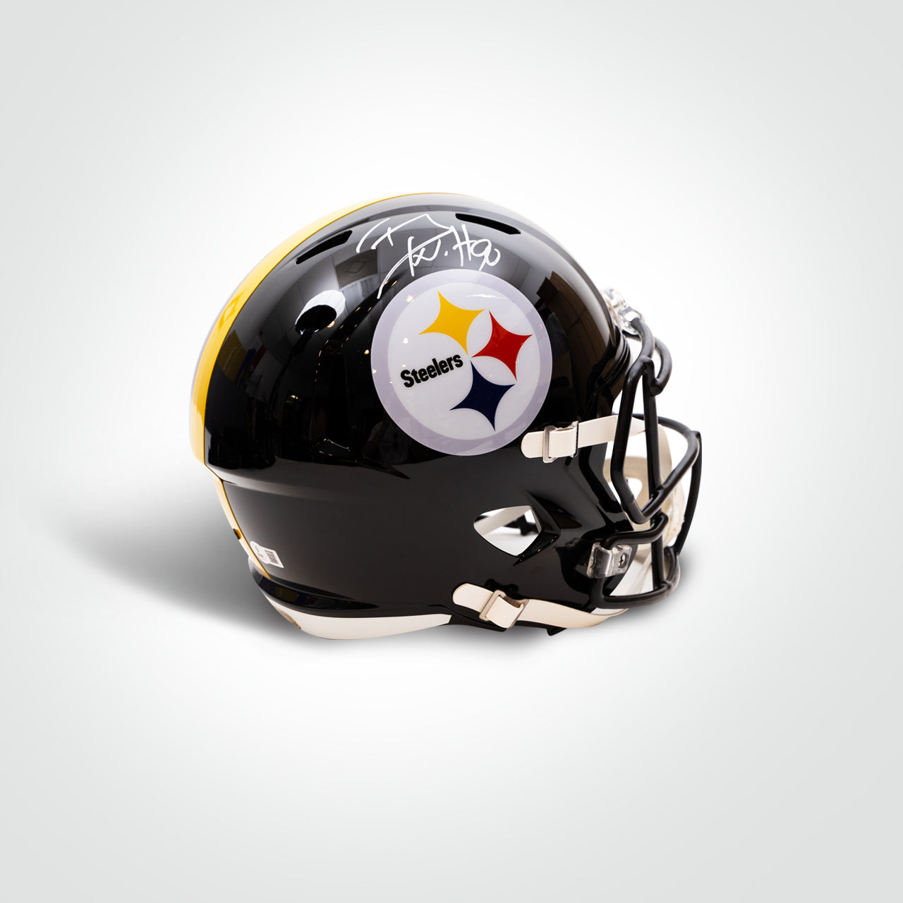T.J. Watt Signed Steelers Speed Full Size Replica Helmet