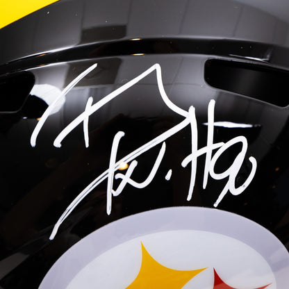 T.J. Watt Signed Steelers Speed Full Size Replica Helmet